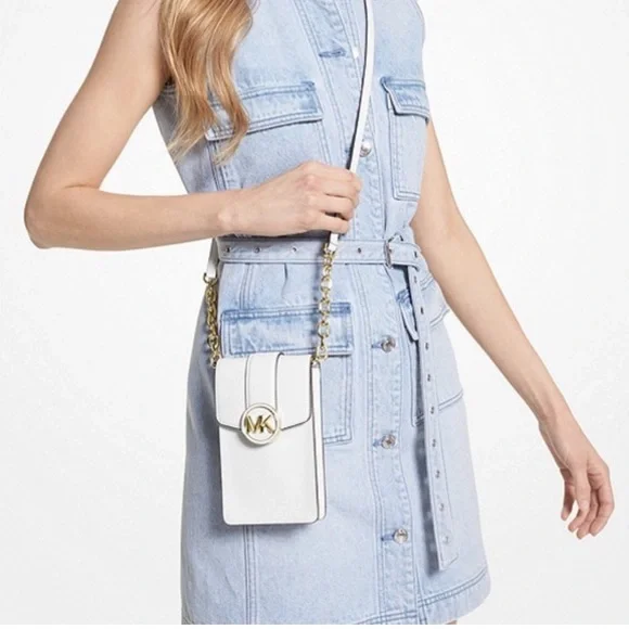 Michael Kors Carmen Crossbody Bag NWT - Picture 3 of 15